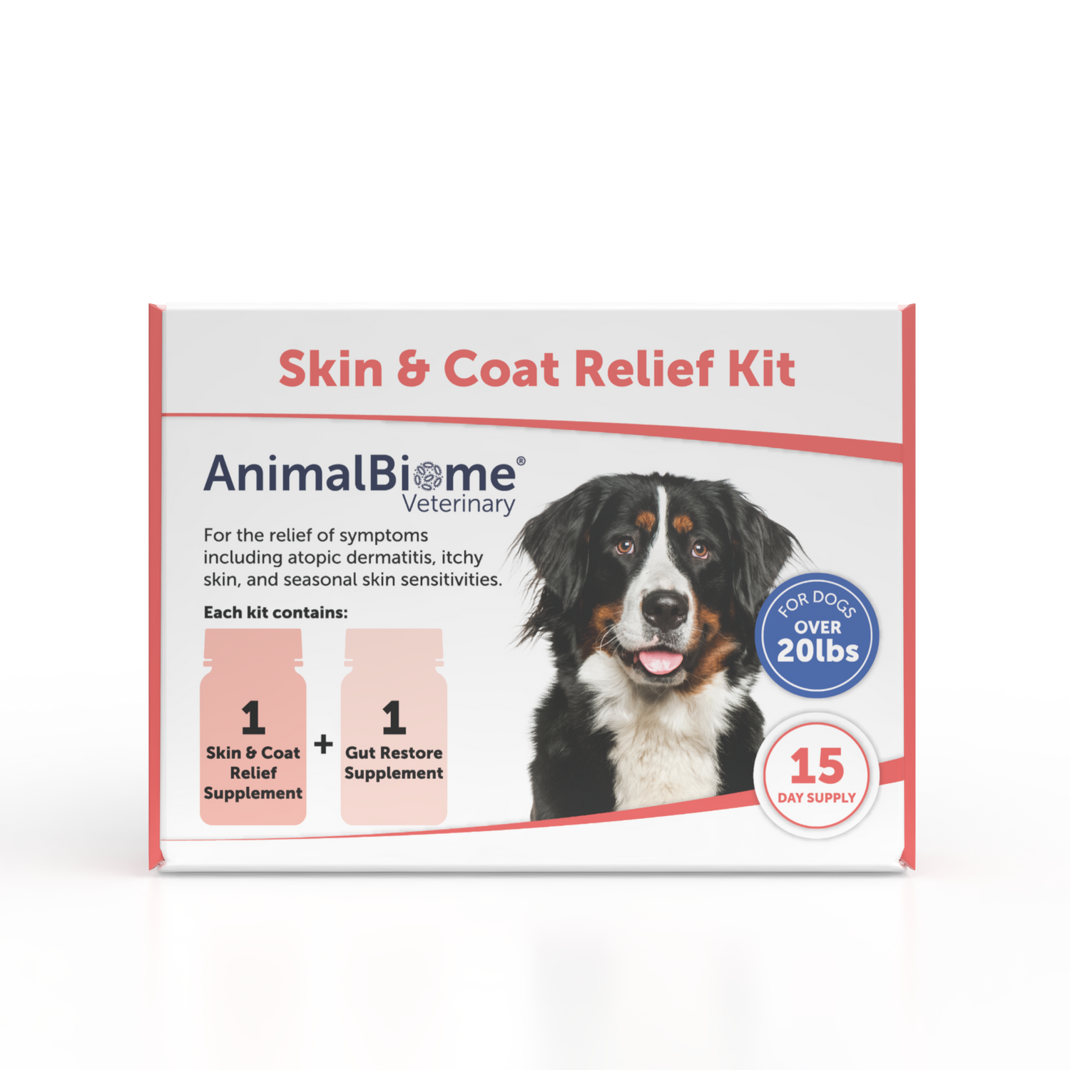 Skin & Coat Relief Kit For Dogs (2 Sizes Available)
