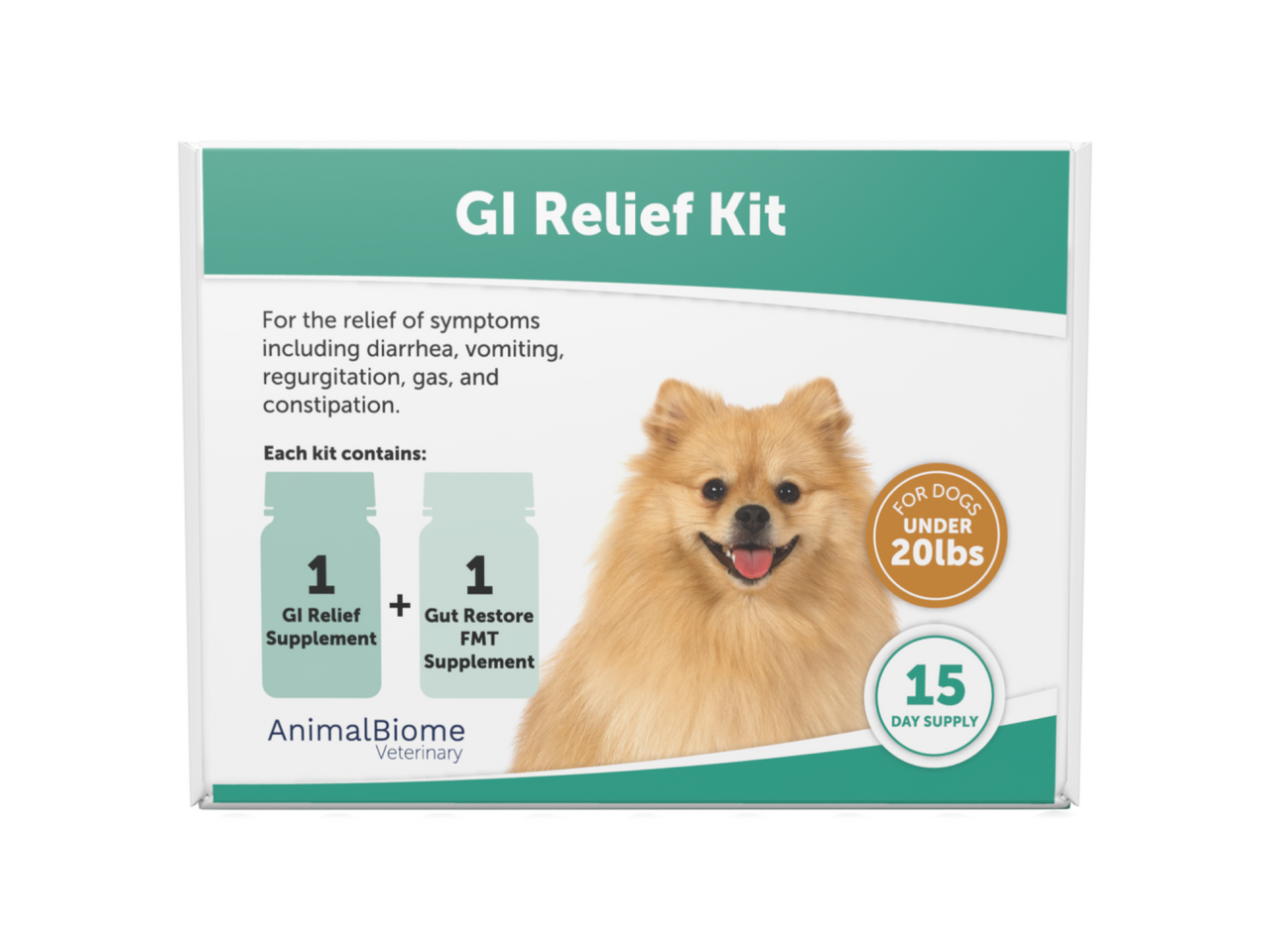 GI Relief Kit For Dogs (2 Sizes Available)