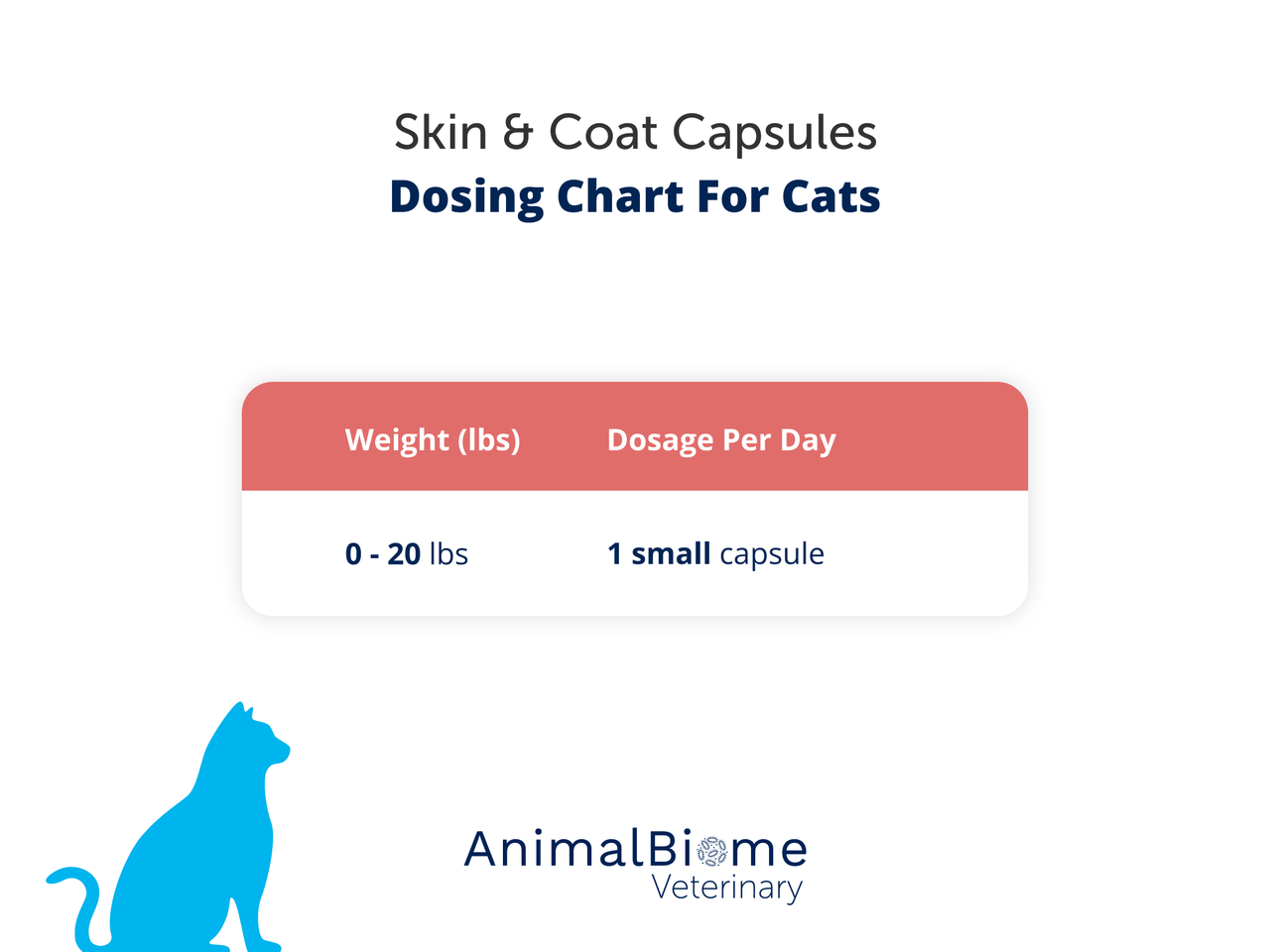 Skin & Coat Relief Capsules For Cats