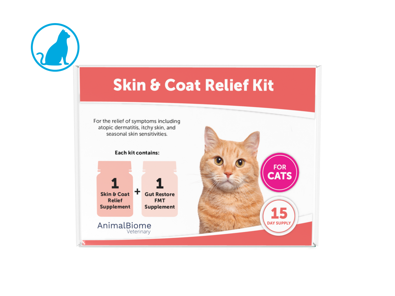 Skin & Coat Relief Kit For Cats