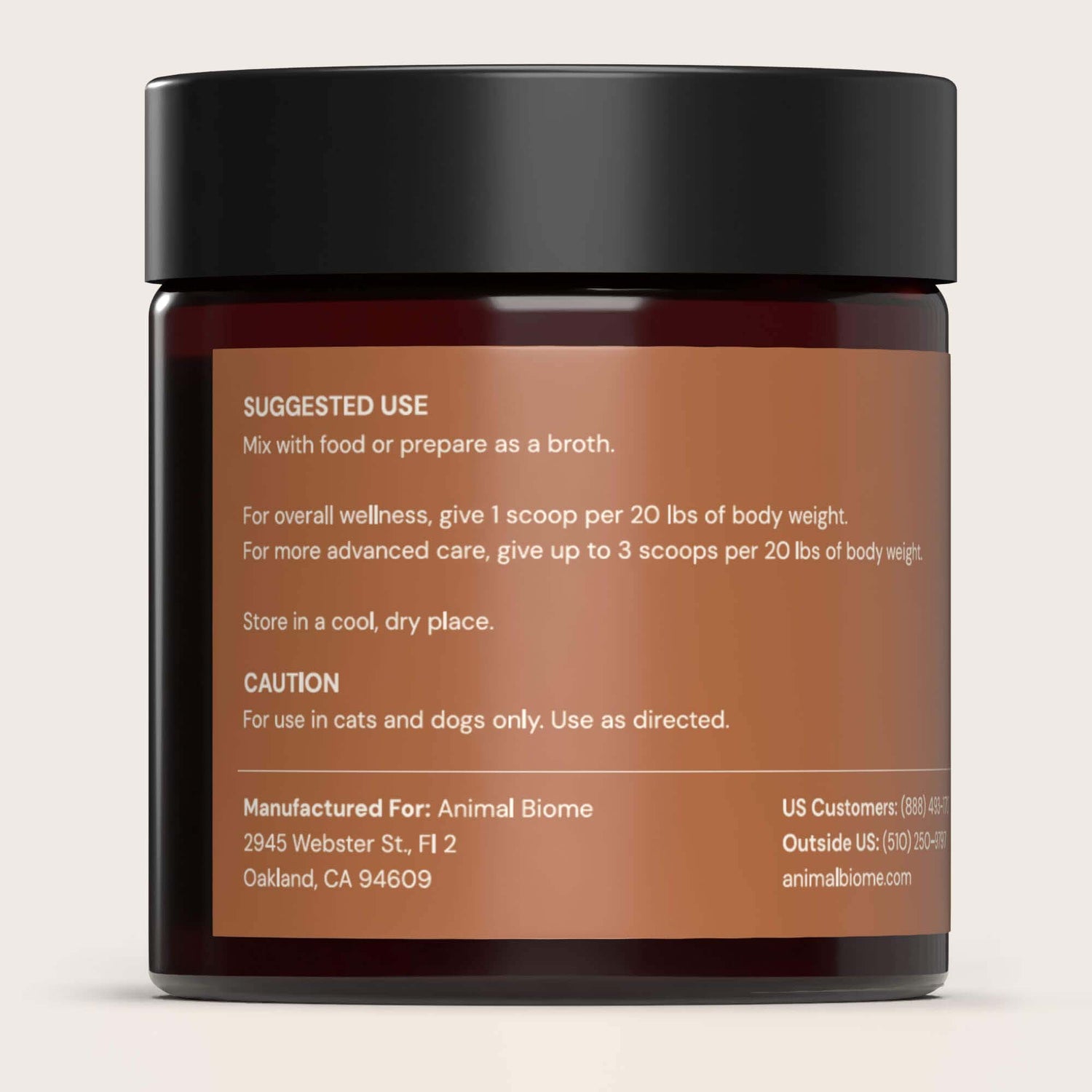 Mushroom Biome Blend for Cats and Dogs