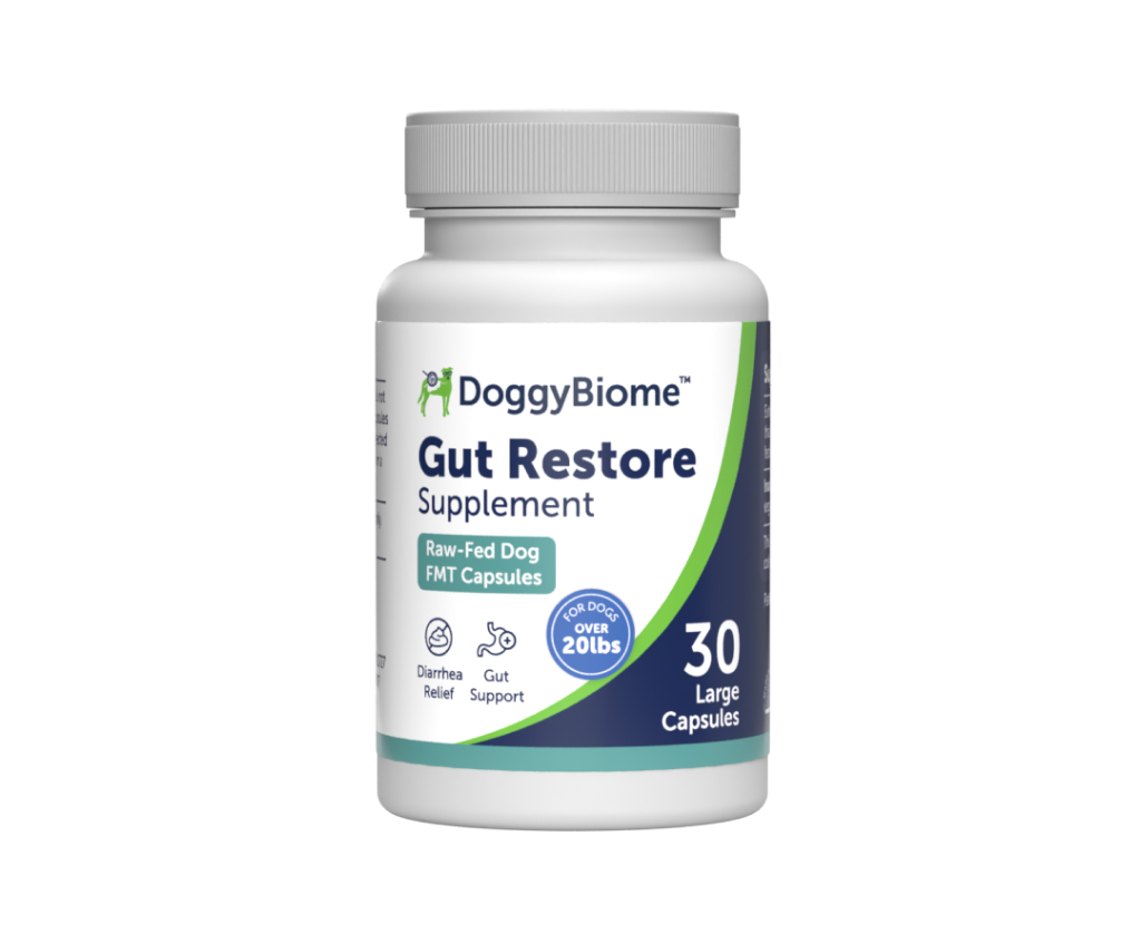 Raw-Fed FMT Gut Restore Capsules for Dogs (3 Sizes Available)