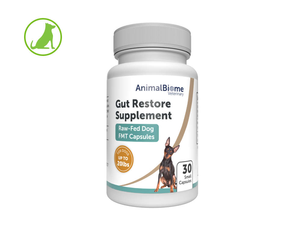 Raw-Fed FMT Gut Restore Capsules for Dogs