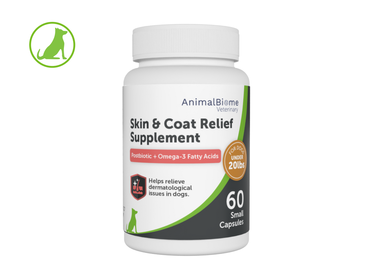 Skin & Coat Relief Capsules For Dogs