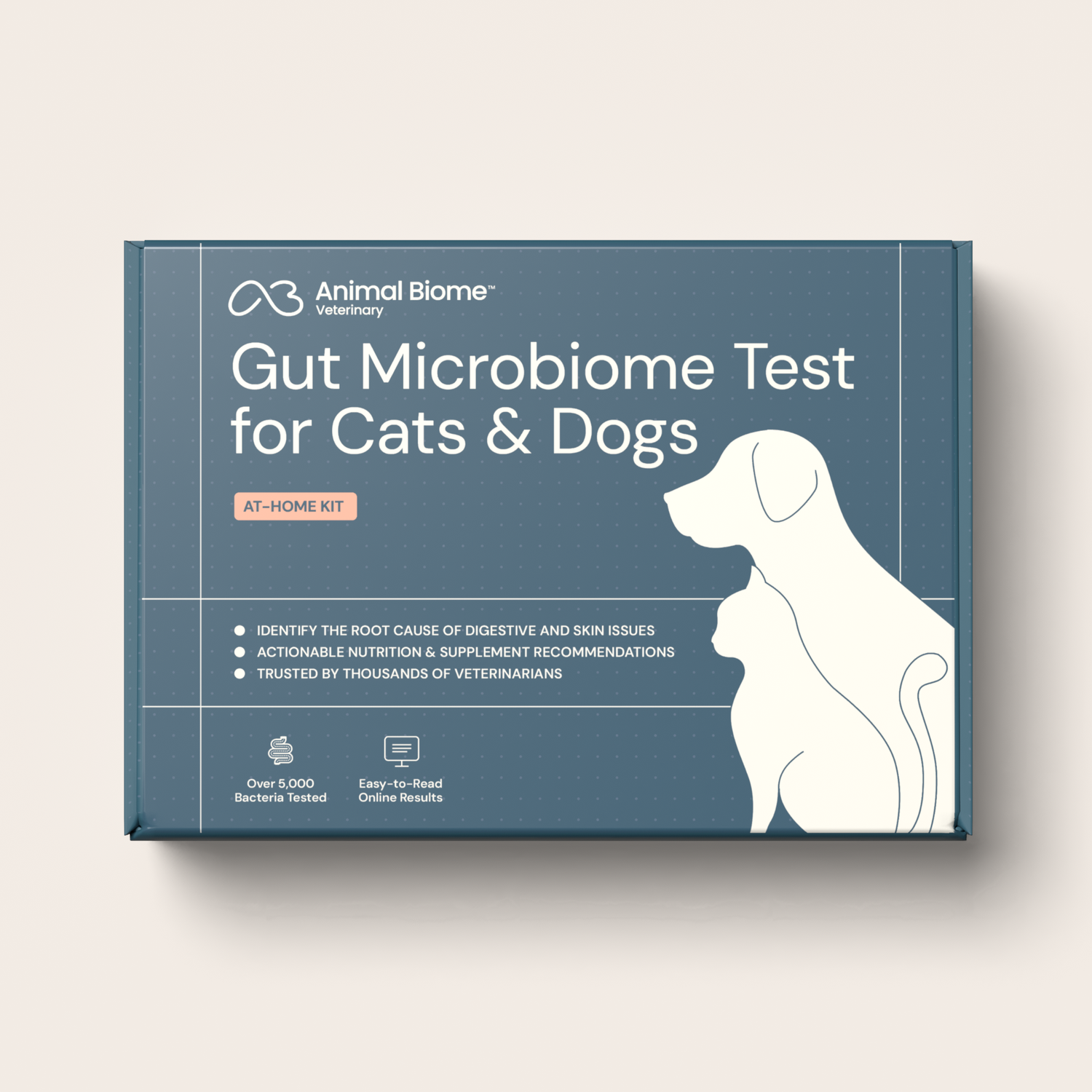 Animal Biome Veterinary Gut Microbiome Test For Cats & Dogs, At-Home Kit