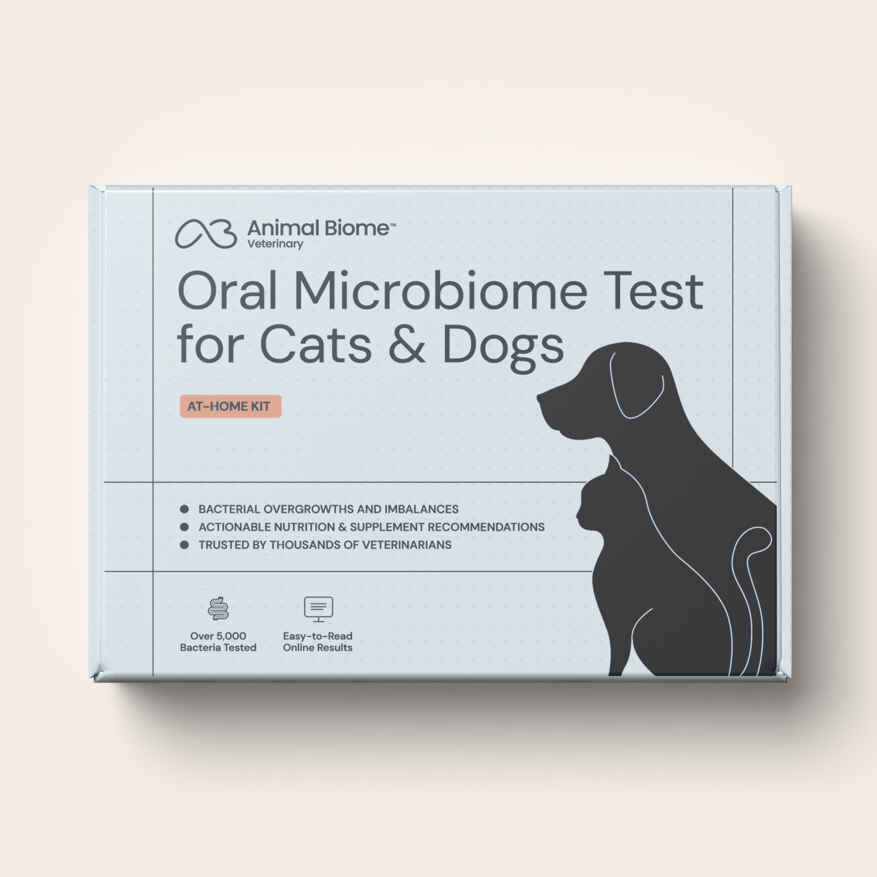 Animal Biome Veterinary Oral Microbiome Test for Cats & Dogs, At-home kit
