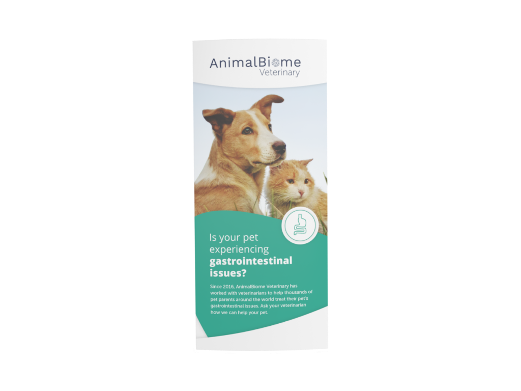 AnimalBiome Veterinary Brochure for GI Cases (25 Brochures)