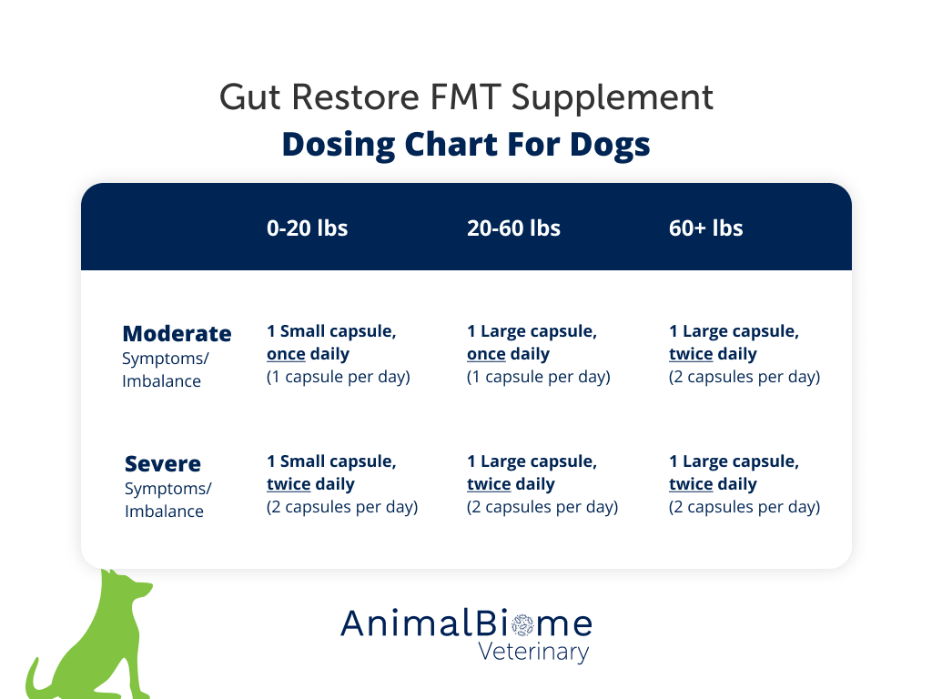 FMT Gut Restore Capsules For Dogs (2 Sizes Available)